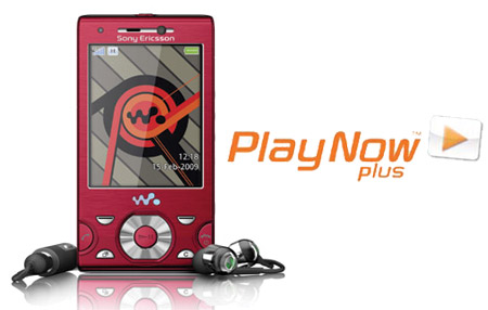 PlayNow Plus en Sony Ericsson W995